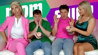 big tits Rion & Robby Have Wet Dreams, And Their Stepmoms, Bunny & Bridgette, Devise A Solution To Help Them milf