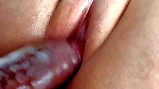 blonde I fuck my stepsister Bony, beautiful pussy POV blowjob