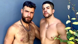 hd videos Sexy And Sensual Latinos Rodrigo El Santo & Fer Froma Enjoy Outdoors Afternoon Fuck - Dick Rides big cock (gay)