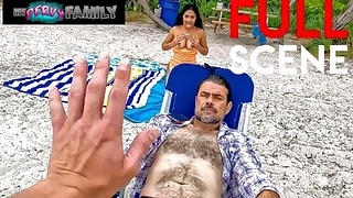 big ass Woah My HOT AF Stacked Stepsis Just Fucked Me At The Beach, LOAD BLOWN - Serena Santos - MyPervyFamily big tits