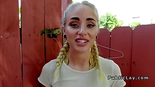 hd Naomi Woods - Hot Blonde Bangs Stranger In Abandoned Hous blonde